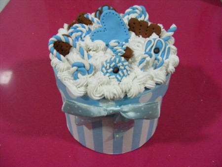 Caja nata-choco celeste